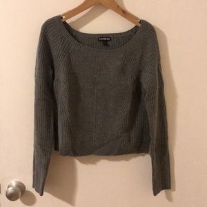 Cropped sweater from Express